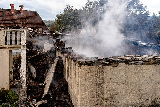 Professional Fire Damage Removal technician working in Farmington, MN
